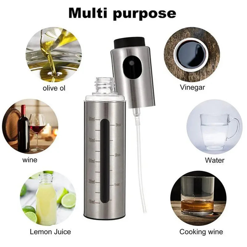 Refillable Stainless Steel Olive Oil Sprayer