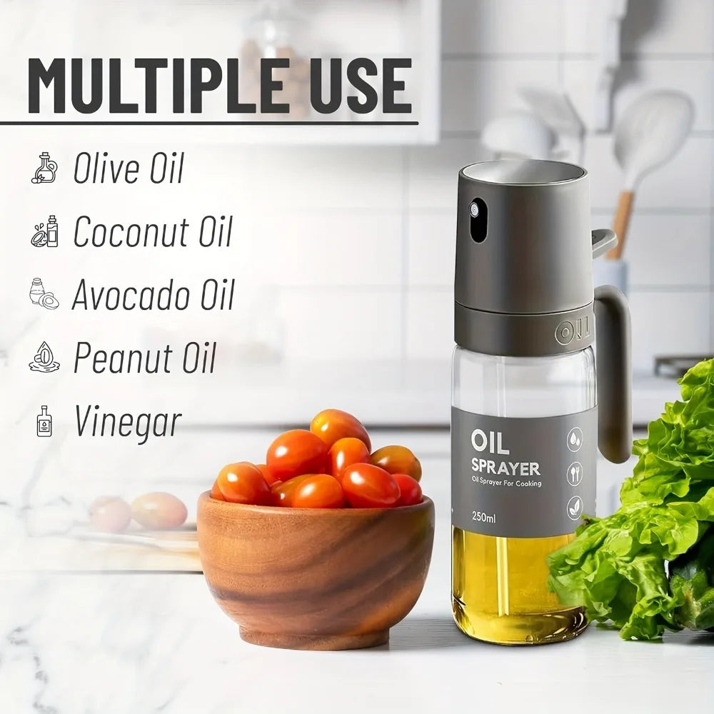 250ML Borosilicate Glass Olive Oil Sprayer for Cooking