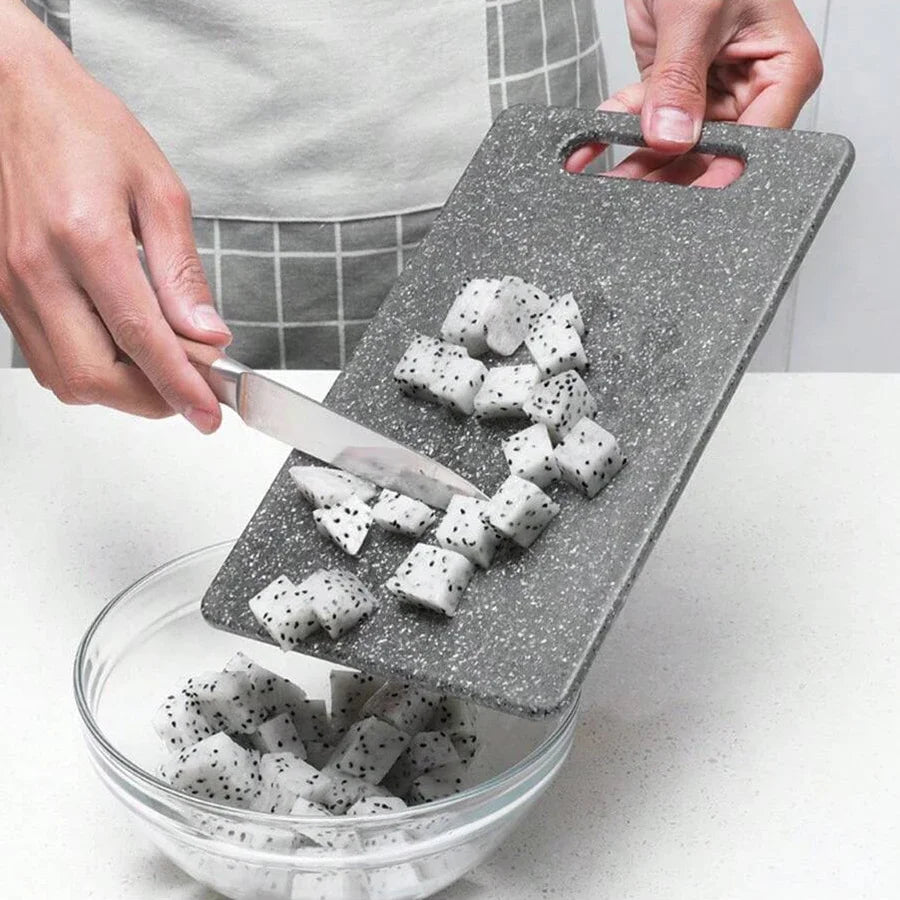 Marble Texture Antibacterial PP Kitchen Cutting Board