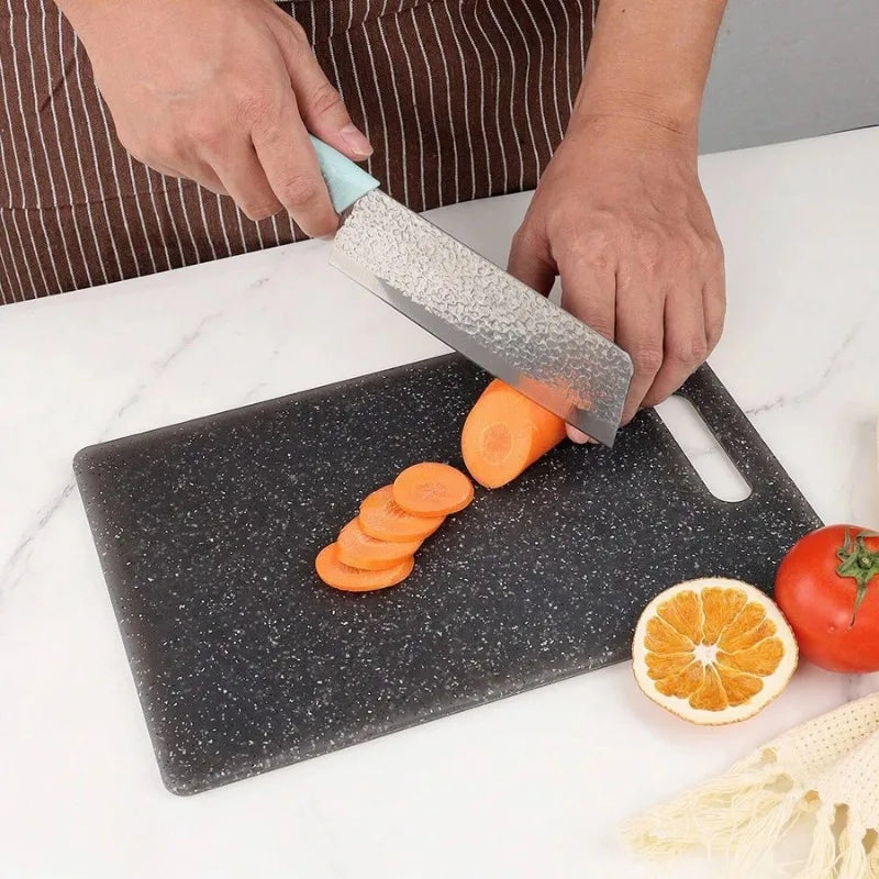 Marble Texture Antibacterial PP Kitchen Cutting Board