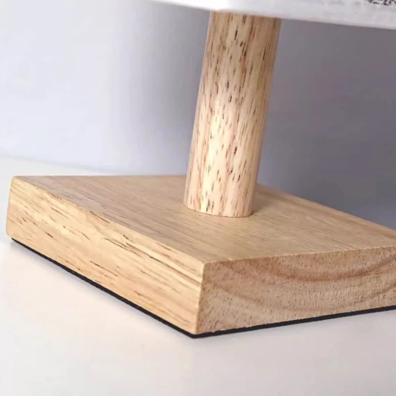 Elegant Adjustable LED Bedside Lamp with Oriental Style