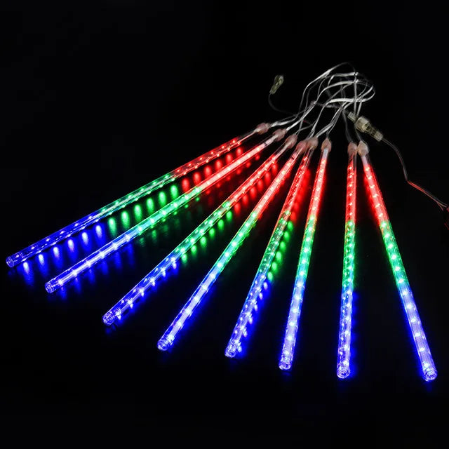 Meteor Glow Waterproof 30CM Raindrop LED String Lights