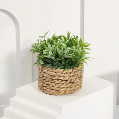 Green Eucalyptus Grass Artificial Potted Plant Home Decoration