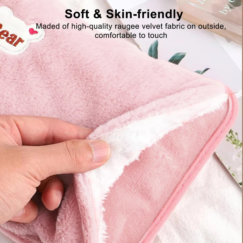 Electric Rechargeable Hot Water Hand Warmer – Fast Heating Soft Winter Comfort