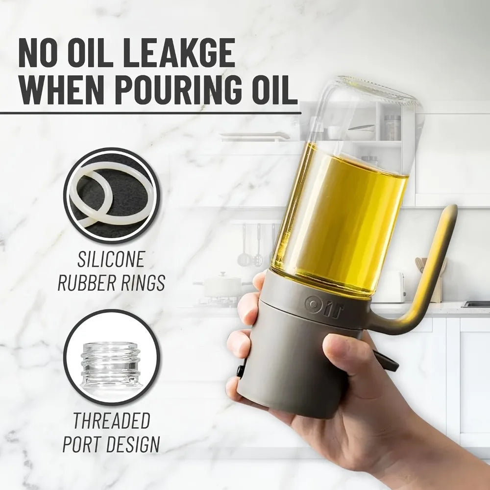 250ML Borosilicate Glass Olive Oil Sprayer for Cooking