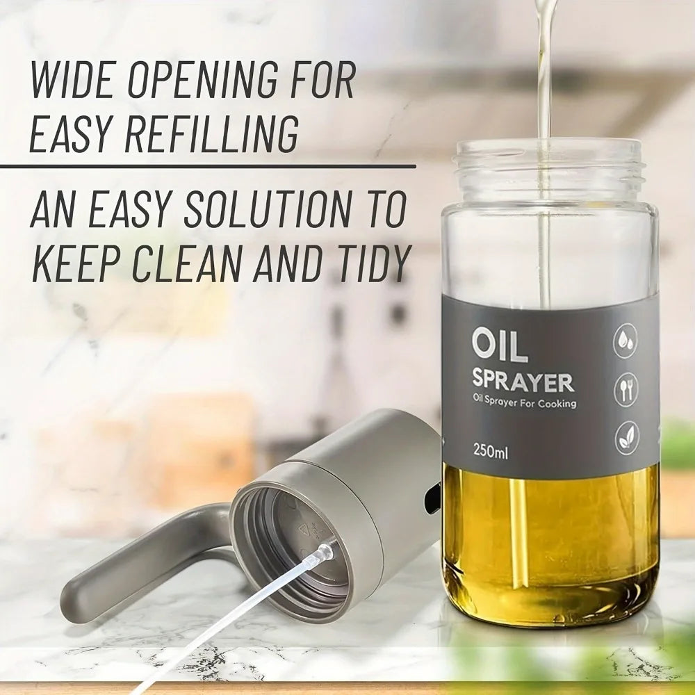 250ML Borosilicate Glass Olive Oil Sprayer for Cooking