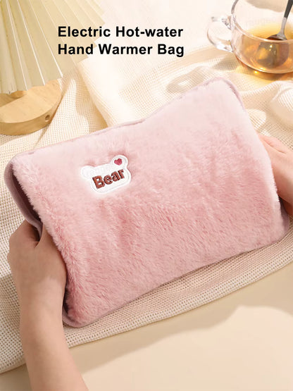 Electric Rechargeable Hot Water Hand Warmer – Fast Heating Soft Winter Comfort