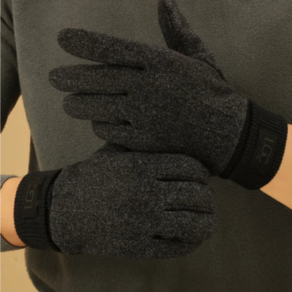 Women’s Winter Cashmere Touchscreen Gloves – Warm Full-Finger Cold Protection