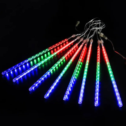 Meteor Glow Waterproof 30CM Raindrop LED String Lights