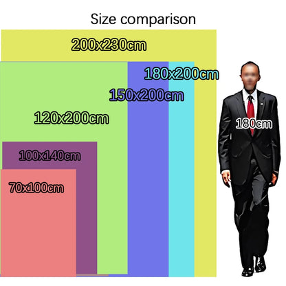 Ultra-Soft 3D Plush Fleece Blanket – Luxurious Dense Weave for Exceptional Warmth