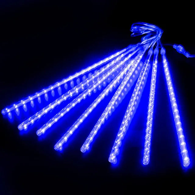 Meteor Glow Waterproof 30CM Raindrop LED String Lights