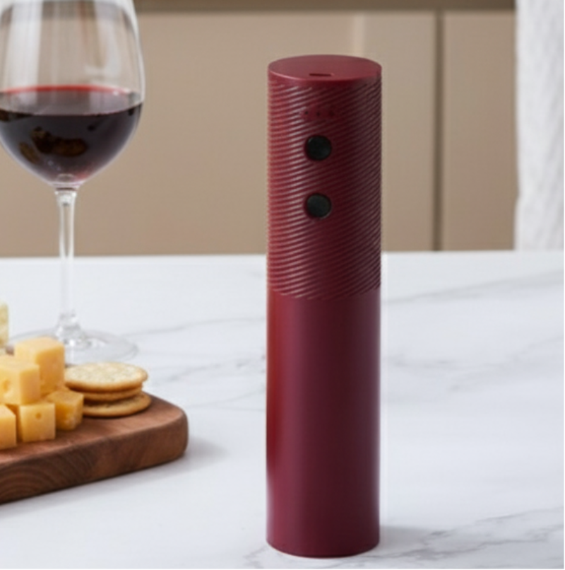 Electric Automatic Wine Bottle Opener – Rechargeable Corkscrew with One-Click Operation